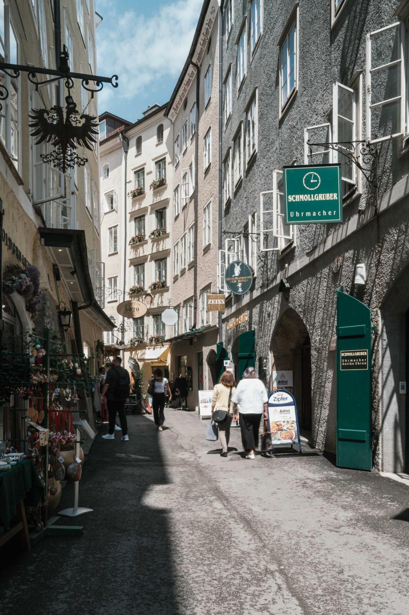 Altstadt-App. Domblick! Salzburg Eksteriør billede